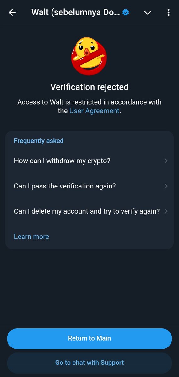me_is_ted's tweet photo. @nthglsn @telegram Be careful—they might withhold your money; Telegram is a place where scams happen.🤣 @walt_io https://t.co/w0hCsabo73
