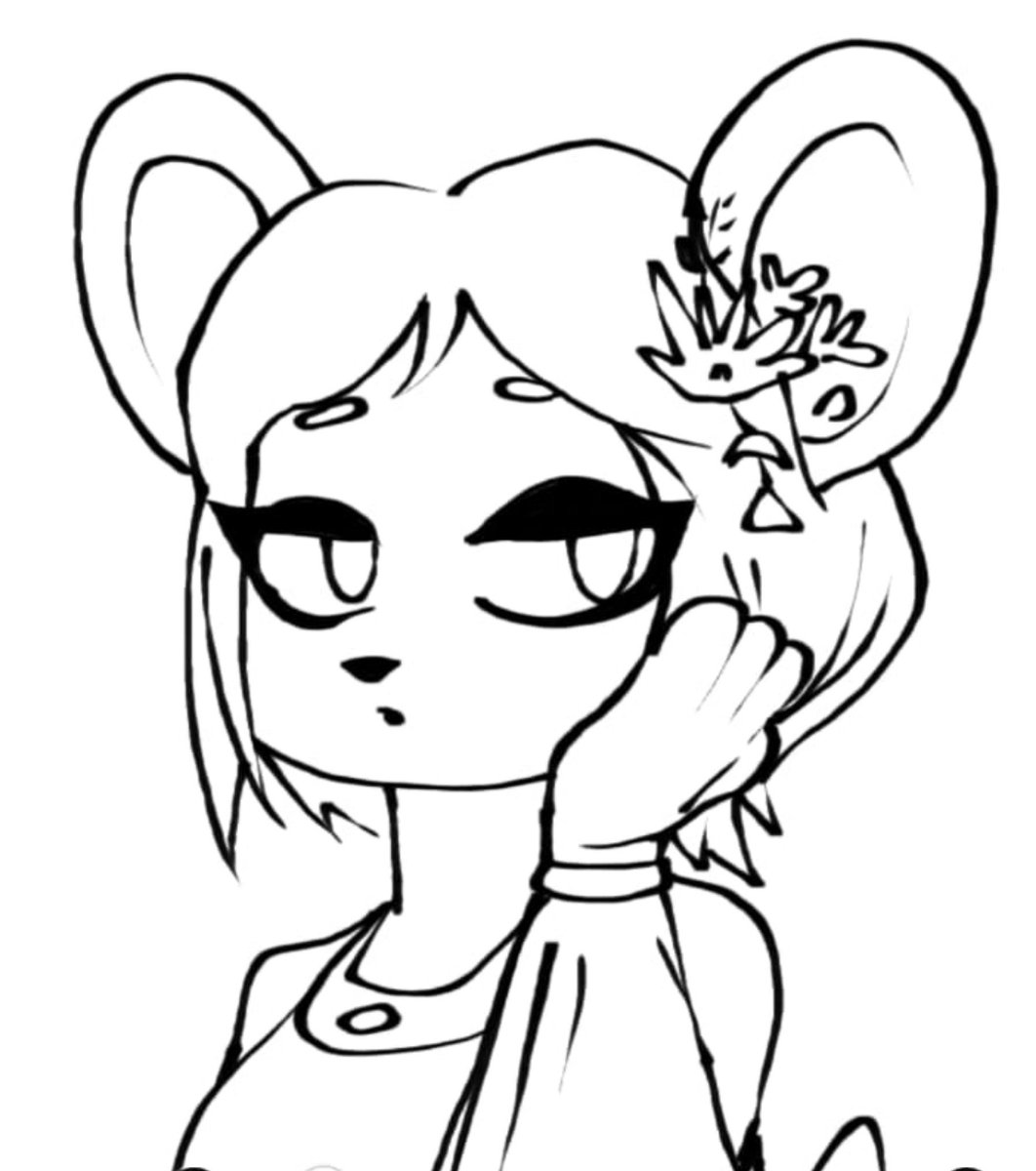 novitablack's tweet photo. Amo los dibujos que le hacen a mi ratona bwaa!.💜❤️(Creditos a josk y mau que dibujan precioso.) https://t.co/N1nNQ083VO