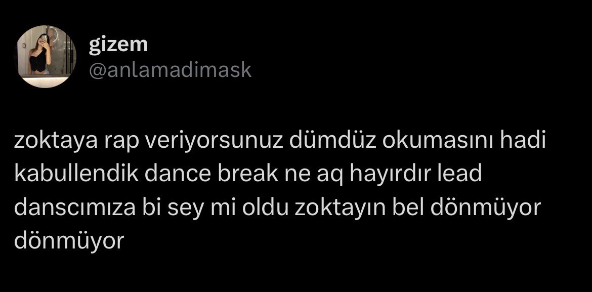 kurgusalim's tweet photo. bu andavalın zoktay 3 saniye dans etti diye sinirden yastığını kemirecek hale gelmesi gerçek mi aqq? HAHSNDJAJA has yanığım o benim https://t.co/VCN6L8HY5a