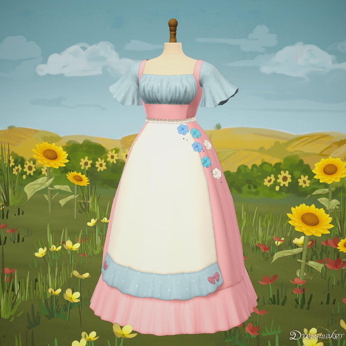 TragicraccoonVT's tweet photo. So I streamed dressmaker today! 

And it was such a cozy time, also noticed that each character have their own musical theme!

Absolutely STUNNING game!

The attention to detail is phenominal!

#dressmaker #dressmakergame

Here are the dresses we made! ♥

More in the comments! https://t.co/vW4vRVETgj