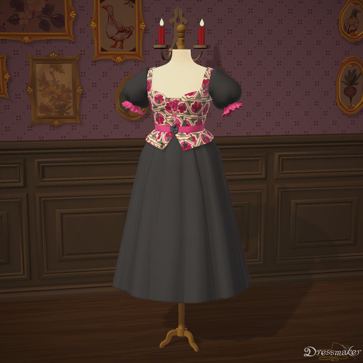 TragicraccoonVT's tweet photo. So I streamed dressmaker today! 

And it was such a cozy time, also noticed that each character have their own musical theme!

Absolutely STUNNING game!

The attention to detail is phenominal!

#dressmaker #dressmakergame

Here are the dresses we made! ♥

More in the comments! https://t.co/vW4vRVETgj