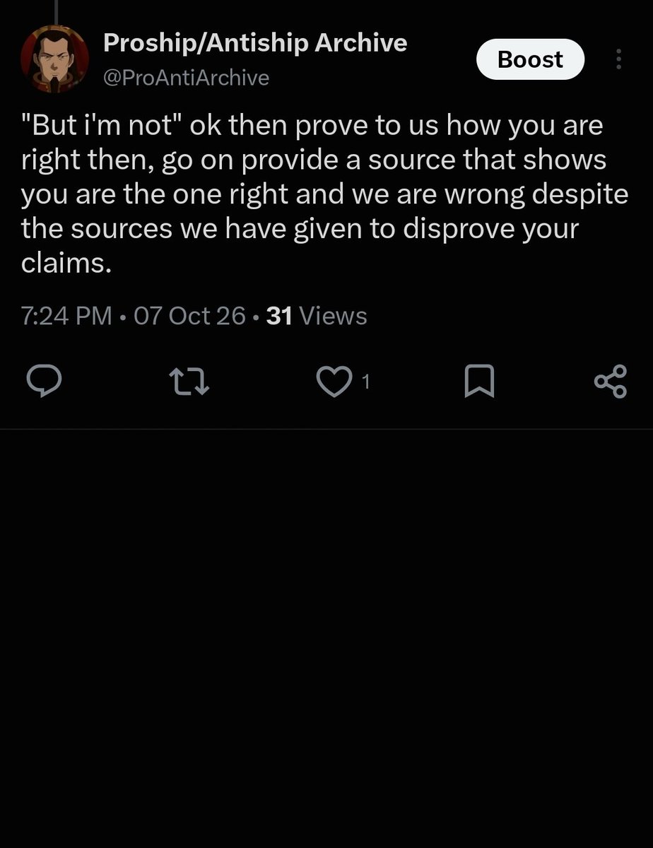ProAntiArchive's tweet photo. @tatsumishadow @DaFlamingBadger @JackoJaxko2 He won't answer you, said this to him and he still never responded but also wouldn't take him seriously. This is all a game to him and he isn't taking any of it seriously. They're just a sad accont with 15 botted followers. https://t.co/z1CtGpLrVY
