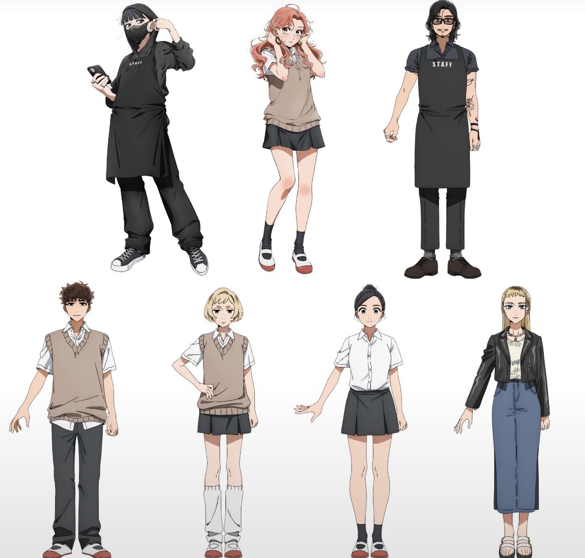 kyoruyeye's tweet photo. THE CHARACTER DESIGNS FOR THE GREEN YURI ANIME WOWOEJJDISI EVERYONE IS BEAUTIFULLLLLLL https://t.co/4c9RuE24ck