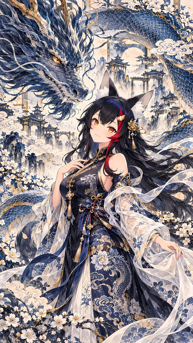 yume00112211's tweet photo. ホロライブ水彩画風壁紙イラスト
#AIart https://t.co/Opfof6Bve7
