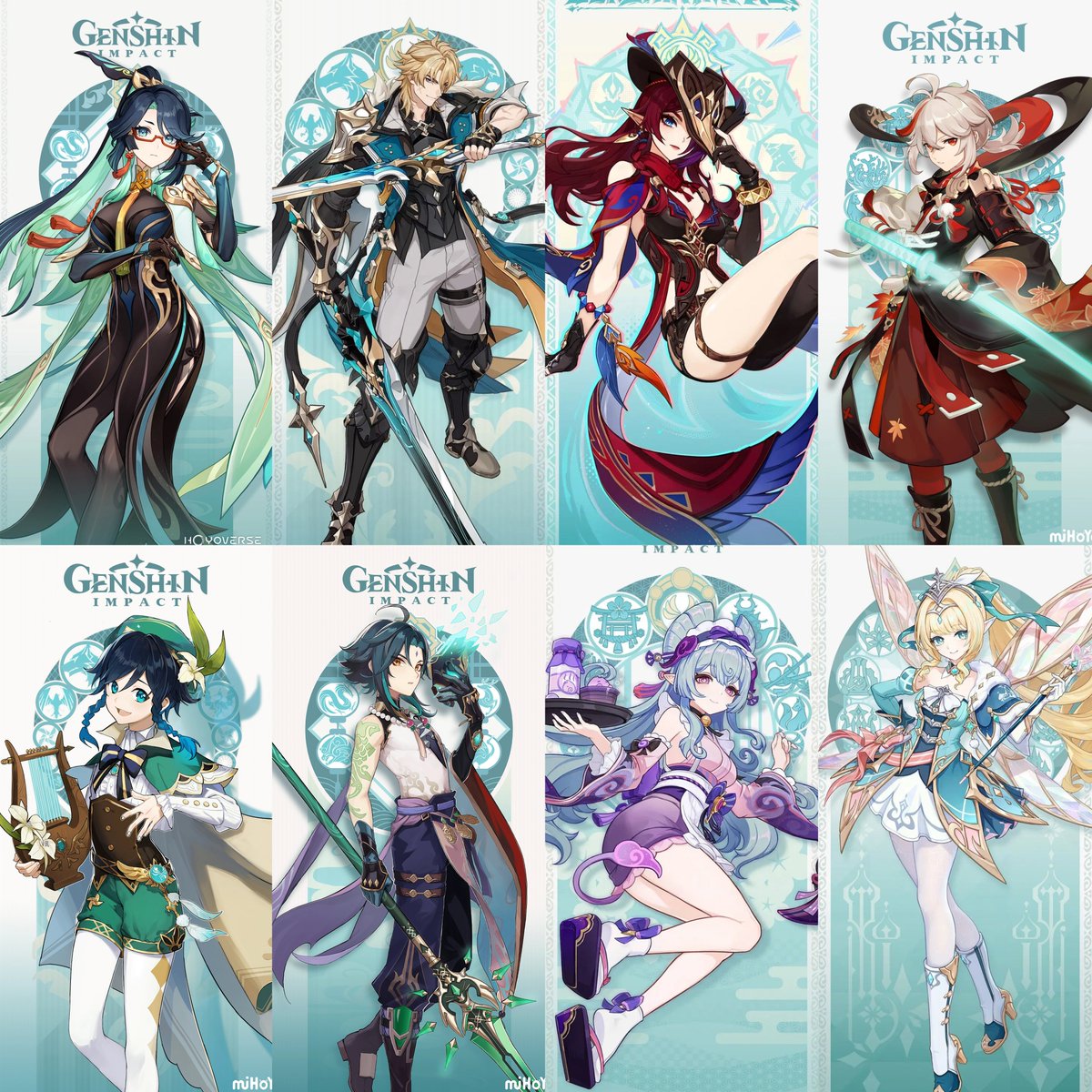 Games4ndChill's tweet photo. 🌀 Cuál es Vuestro TOP 3 Personajes ANEMO FAVORITOS de Genshin?? 🤔👇🏻

#GenshinImpact https://t.co/A1QPZAkQu2