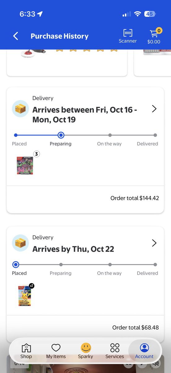 RealSelectHenry's tweet photo. @PokemonRestocks W call outs https://t.co/9VfY2AA33n
