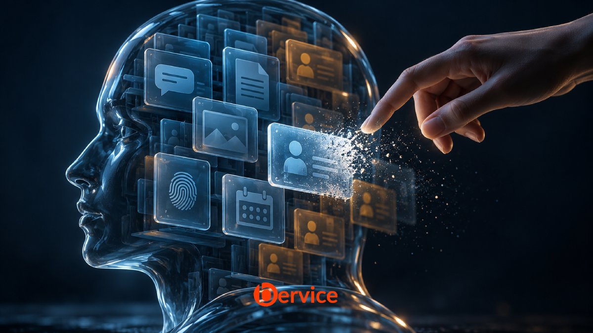 berviceCOM's tweet photo. 🧠 Your AI assistant remembers you. But can you verify when it has truly forgotten?

https://t.co/xKA8X9YTkG

Website : https://t.co/wNRfuOdRSY
Website : https://t.co/M8whx5NvBh

#Bervice #AIPrivacy #AIMemory #DataPrivacy #ResponsibleAI #DataProtection #DigitalTrust #AIGovernance https://t.co/2eybF32cfO