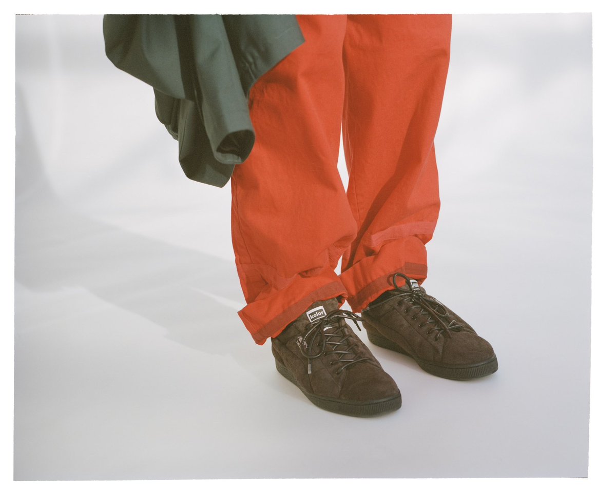 kolorofficial_'s tweet photo. 1 days to go.Coming October 10. 

kolor × PUMA SUEDE 2026 AW https://t.co/R3sBSLZrlh