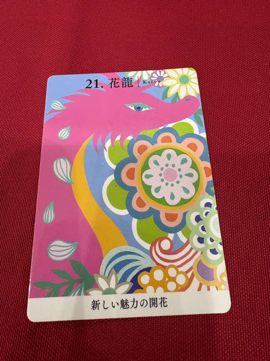 Ackeymusicmango's tweet photo. おはようございます。
毎日バタバタしてますけど
こないだ占ってもらった可愛いカードに
癒されてがんばろかー😤
もう金曜日だし
皆さま良き一日を🐉✨ https://t.co/F0ABhZ2tjx
