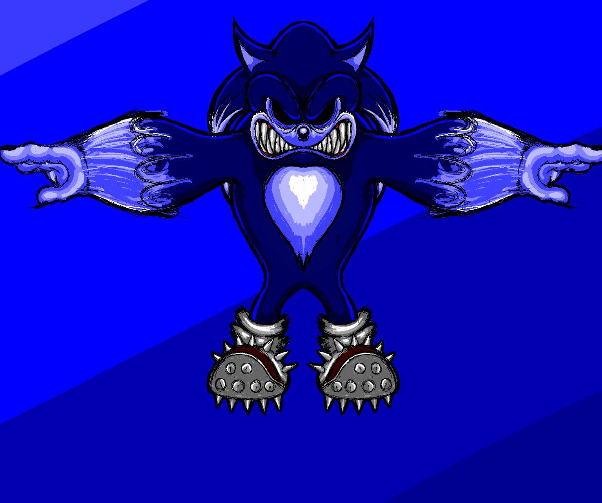 AzuriteVOs's tweet photo. I like the whole Evil sonic thing going on and it kinda made me wonder how forgotten would react so here's like a really shitty thing I thought of

#forgottenbeast https://t.co/PfTV0RSeaK
