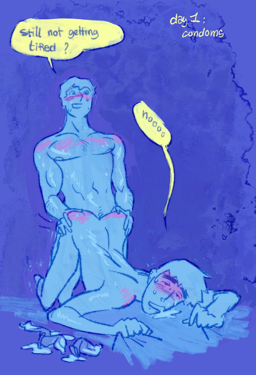 nelaoR_'s tweet photo. Kinktober day 1 https://t.co/z0fHvKh0JC