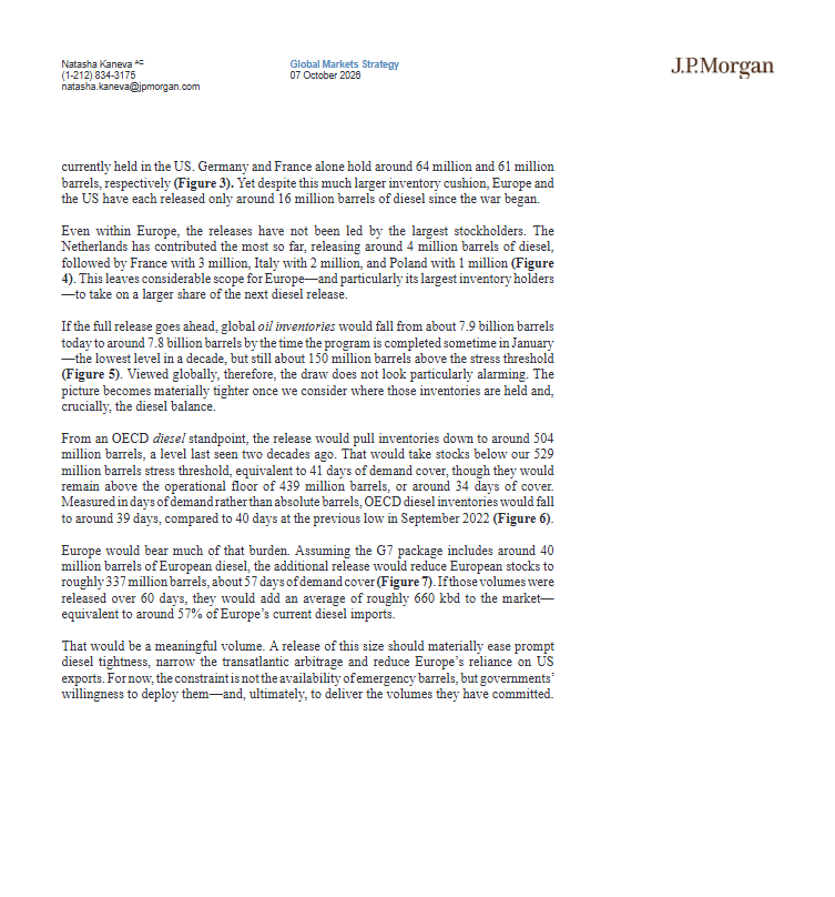 CRUDEOIL231's tweet photo. JPM on oil

#oott #iran https://t.co/pbi2OzTEwR