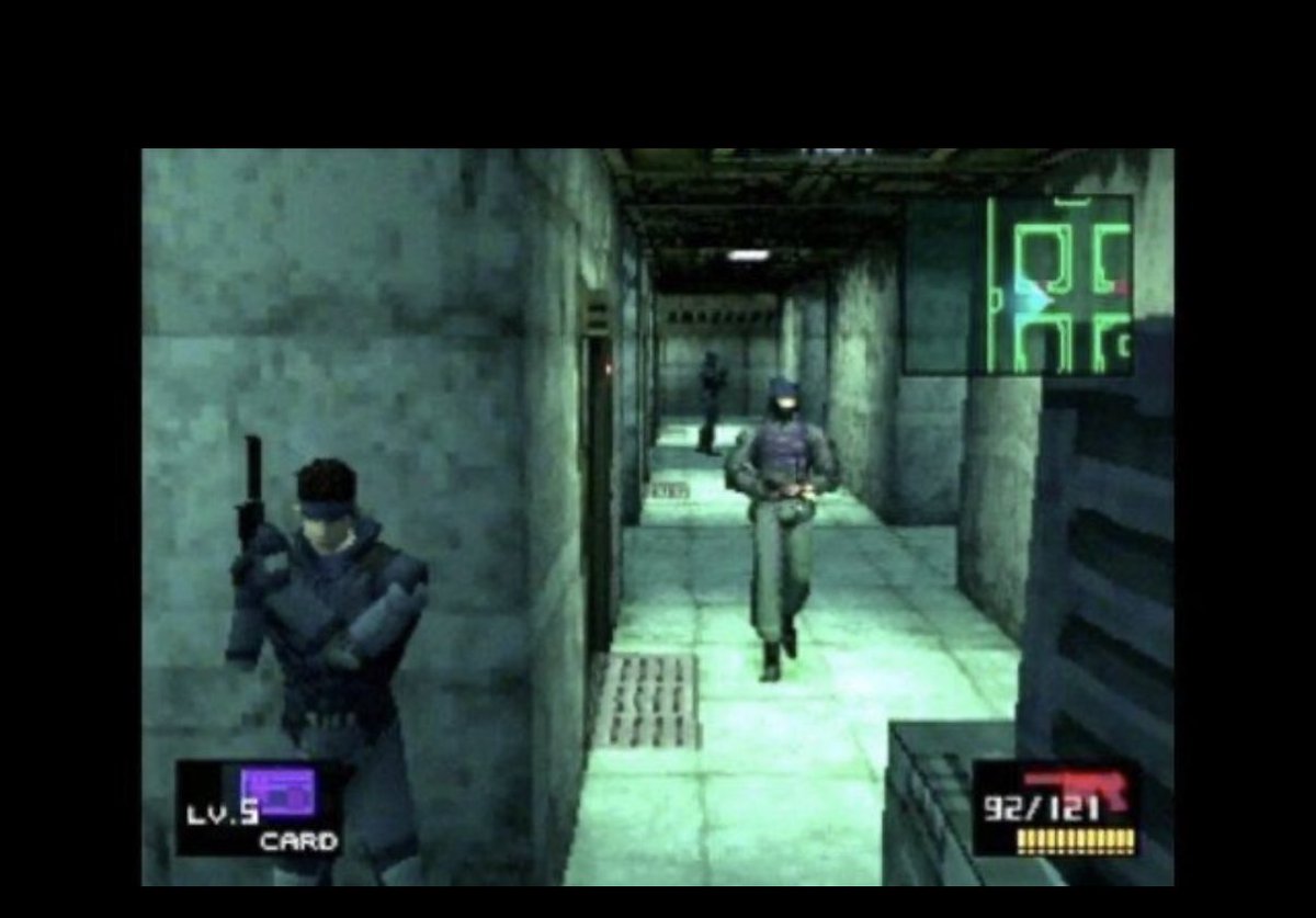 N1EXT's tweet photo. لعبة Silent Bomber الـvisual feeling فيها يذكرني بـ Metal Gear Solid على PS1.

موديلات الشخصيات والـlow-poly الياباني تبع نهاية التسعينات، الوجوه البسيطة والزوايا الحادة، وحتى البيئات والـ3D الغامق 
والمضغوط.. نفس الأجواء تمامًا. 10/10

#ps1 
#metalgearsolid 
#retro https://t.co/EfLrdCvFXK