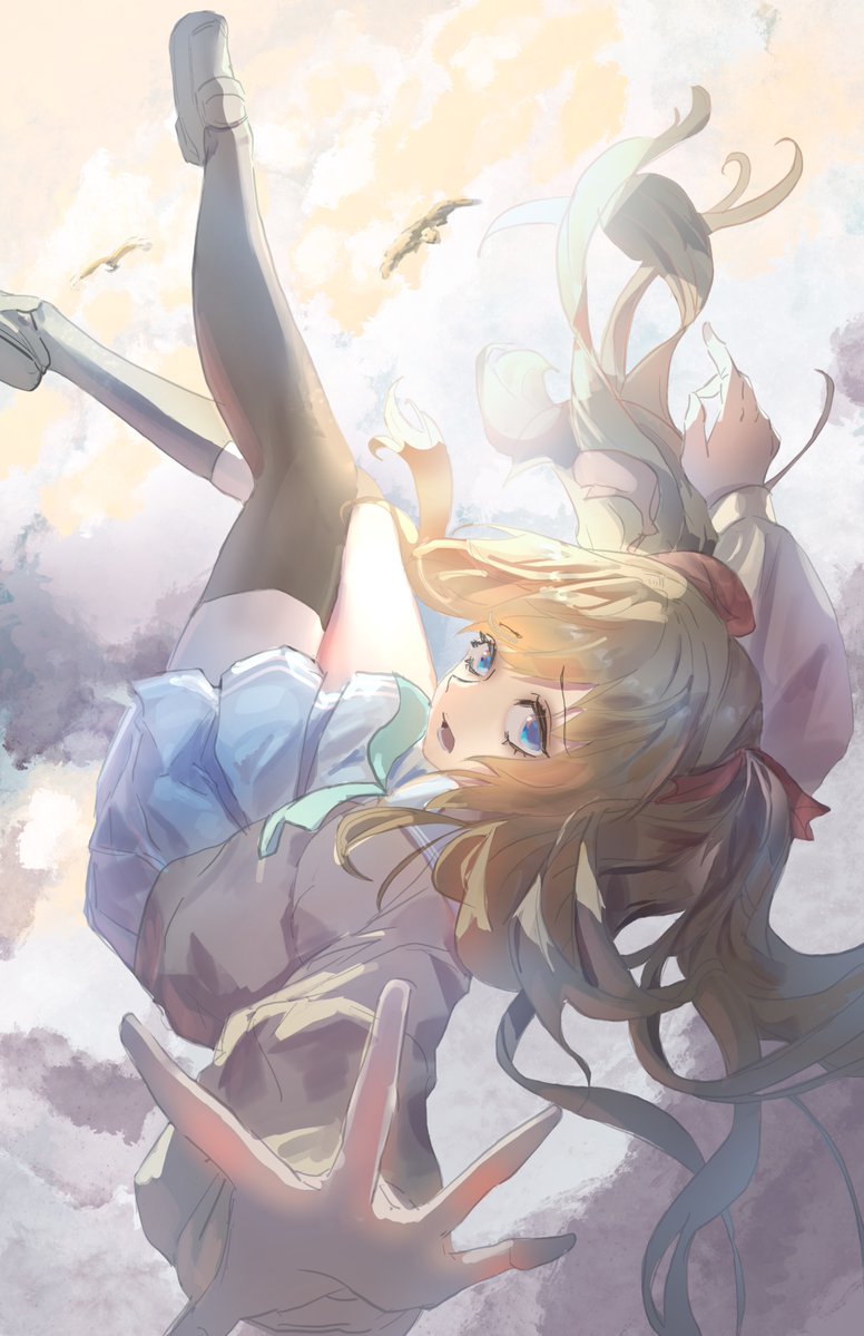 WindSketchy's tweet photo. Sky Neuro #heartheartart Another render test although I only slightly modified my process from the last one. I think I’m pretty satisfied with my current workflow and will probably be using this to try to beat the clock before work starts in the future 😅. Current piece ~3 hours https://t.co/BmGEYOrEoe