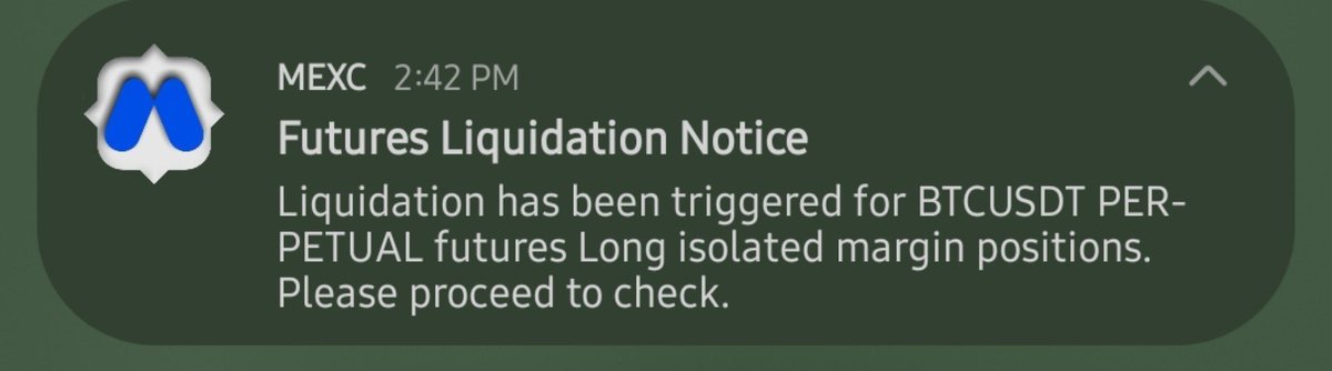 liege502's tweet photo. Btc fried me out earlier today 📉
Tuff moment😔👽
#CryptoLoss https://t.co/WFPjKxxjP6