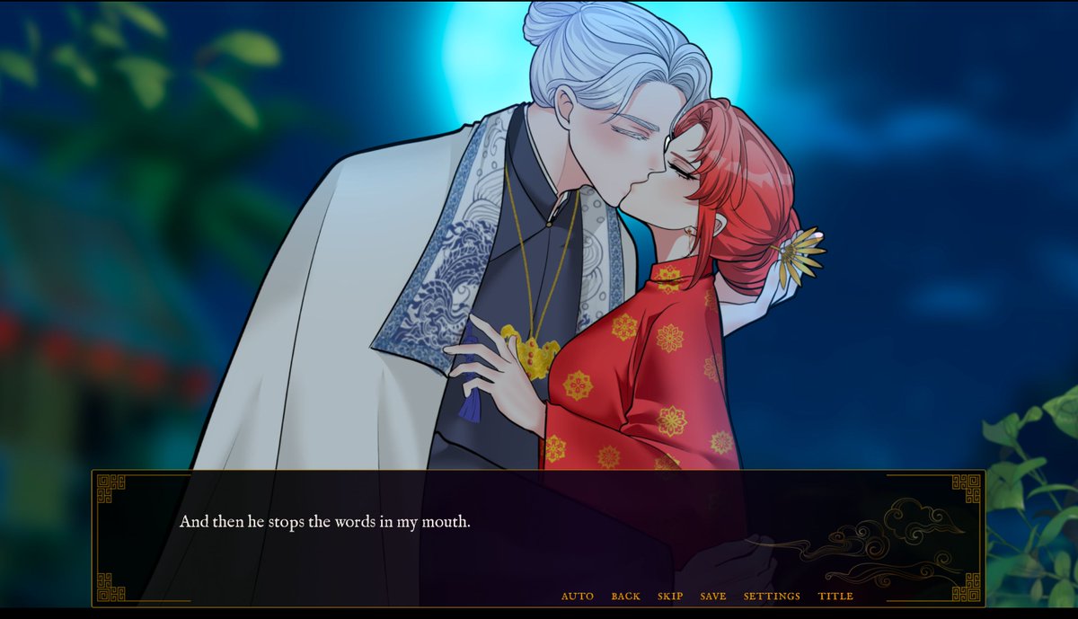 LittleSnakeDev's tweet photo. Just a friendly reminder that Thanh Tung’s new romance content is OUT in Who Murdered My Empress? 👀 Here’s a little peek… would you fall for him? 🤭

Already finished? Come back for him. New here? The game is 35% off during the Steam fall sale! https://t.co/6k6ECOhR9z