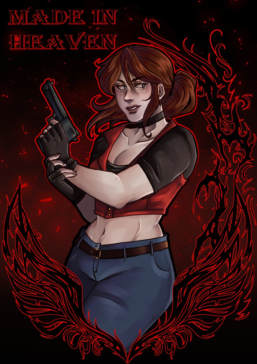 divineoutcast_'s tweet photo. Finally finished her #REBHfun #ResidentEvilㅤ #residentevilcodevelronica #ClaireRedfield https://t.co/RgMTNDDrgC