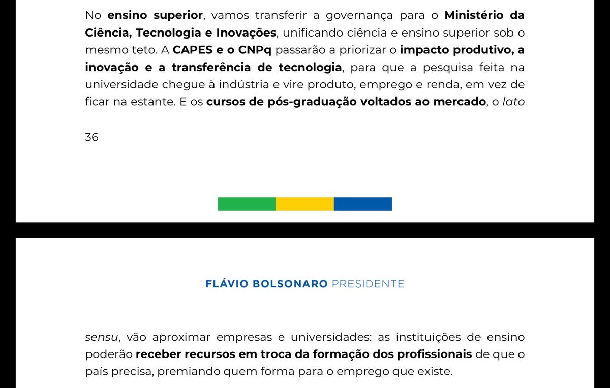 concurseirotec's tweet photo. (sem fanatismo) explicando o impacto do plano deste candidato sobre as Universidades Federais 

se liga 🧶👇 https://t.co/dDTkQBh2L5