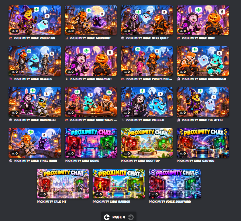 Hasmatix's tweet photo. @FNCreate I don’t think the spam detection is working.
This is from today.

When you search “Prox” and filter by the past day or week, these show up. Most of them are from the past day!

They all have different AI-generated images and different creator names. It looks like people are using scripts/tools to flood Fortnite with spam maps.

How is someone able to make so many creator accounts in the first place?

This needs to get fixed.