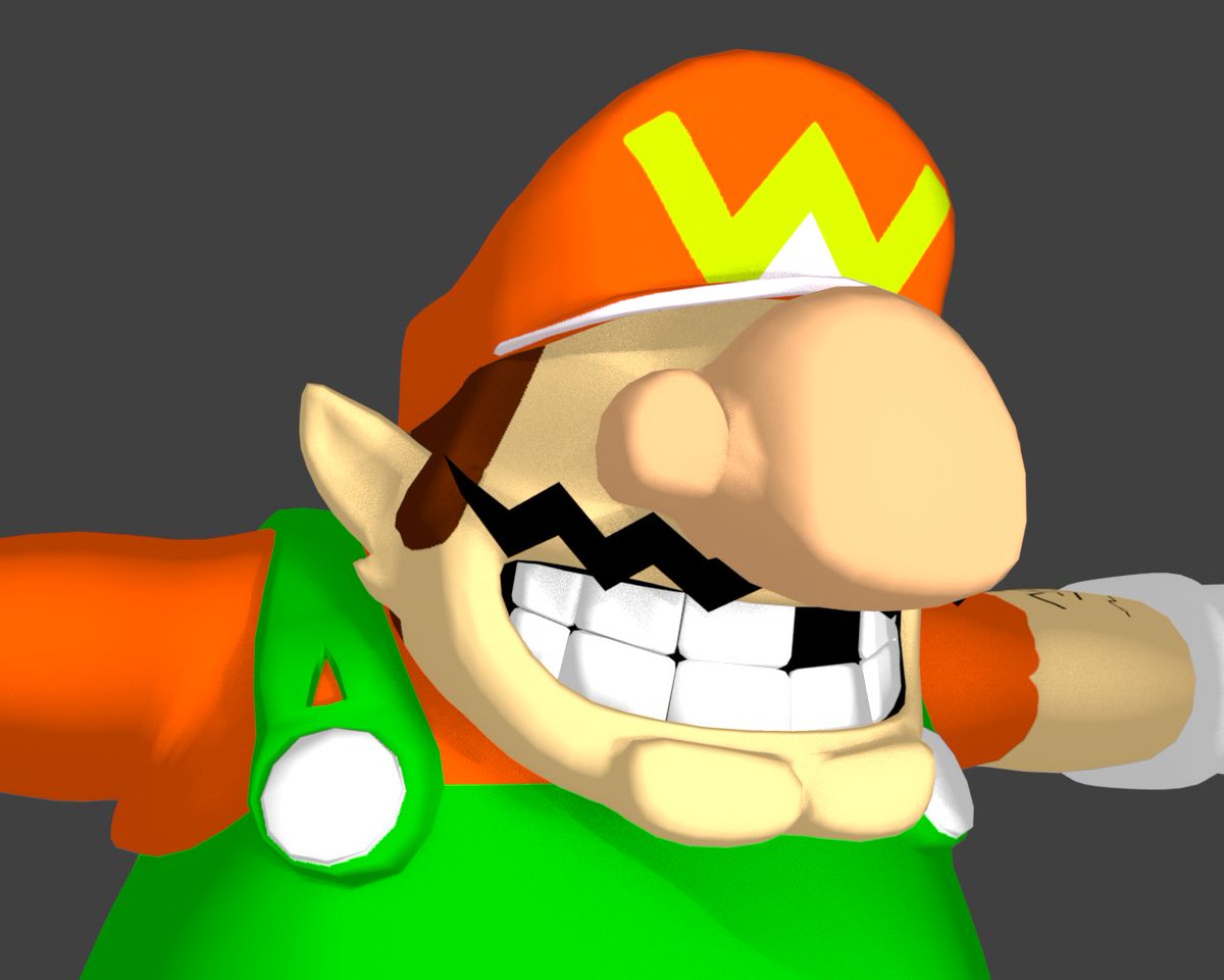 EvilTwistedDJ's tweet photo. wawario 3D model... Yes...
i feel like I put too much effort into this
likes and rts appreciated https://t.co/rLBy1HJLDb