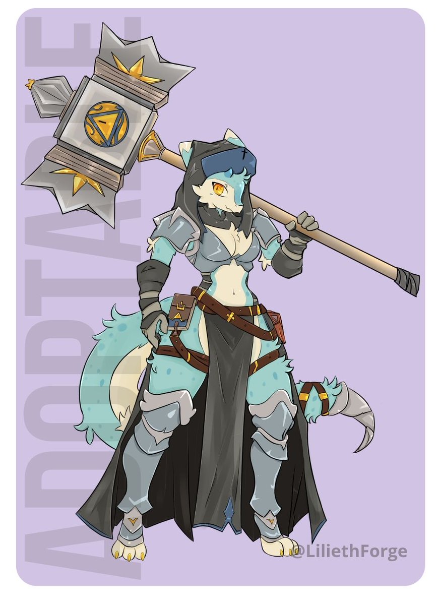 LiliethForge's tweet photo. New Auction Run! Devout Sister
SB: $27 | AB: $120
You can leave your offer in the comments link :3

#dnd5e #originalcharacterart #rpg #ttrpg #kobold #characterdesignㅤ https://t.co/sv3fqG1WqG