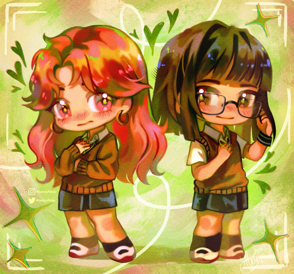 AlwaysAlele's tweet photo. Vivan las lesbianas verdes, ver mas avances del anime justo hoy es literal una bendición ayuda ya quiero que salga lkkafkFHASLKFHAL!!!! 

#tgswiiwagaa #mitsuaya https://t.co/4Z9ZDHwXYS