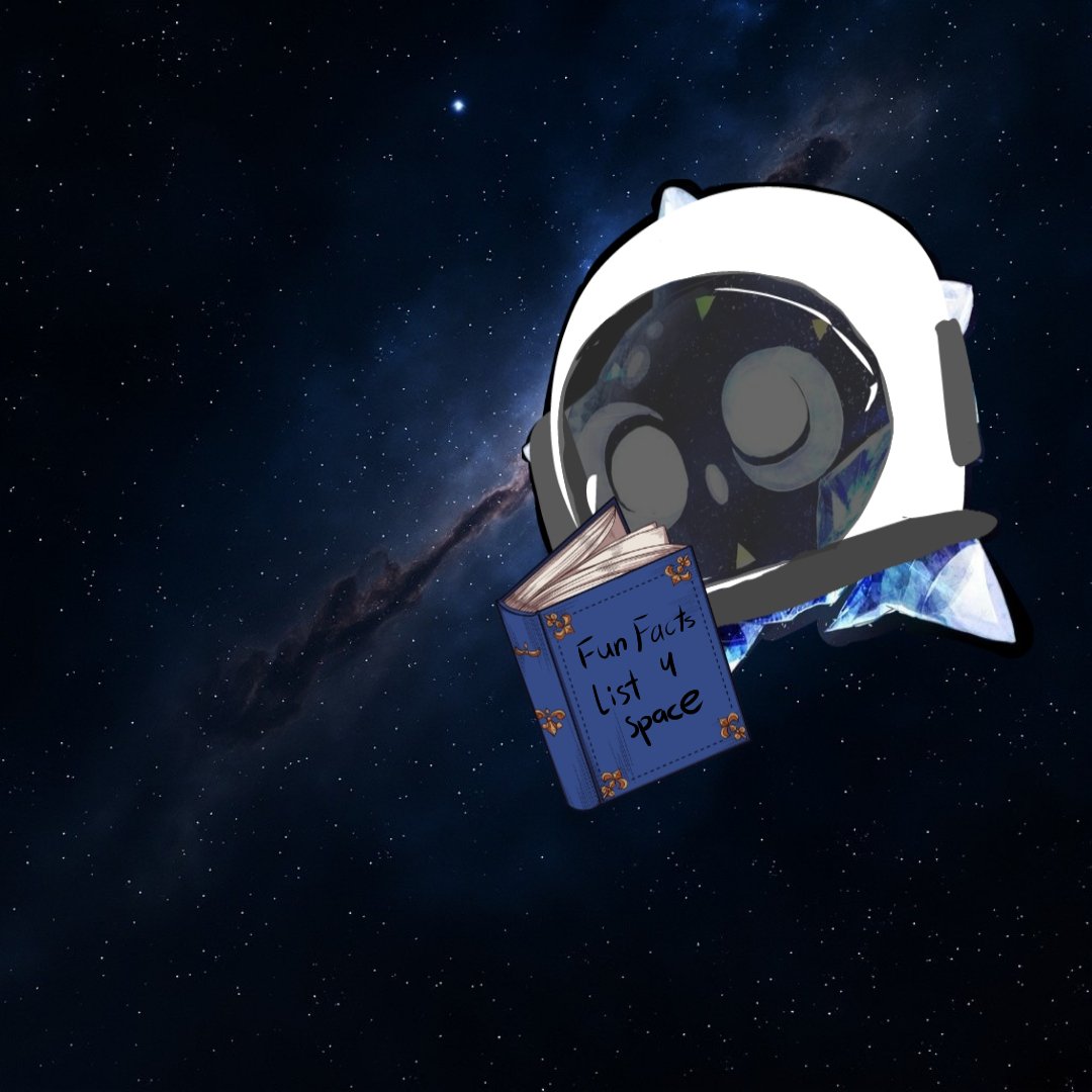 MeteoricStrike's tweet photo. Day 7 of space fun facts! 

Space actually has a smell!  It mainly smells like burnt toast, grilled meat and gunpowder mainly because of ozone creation and polycyclic aromatic hydrocarbons! https://t.co/To6Uodvm2E