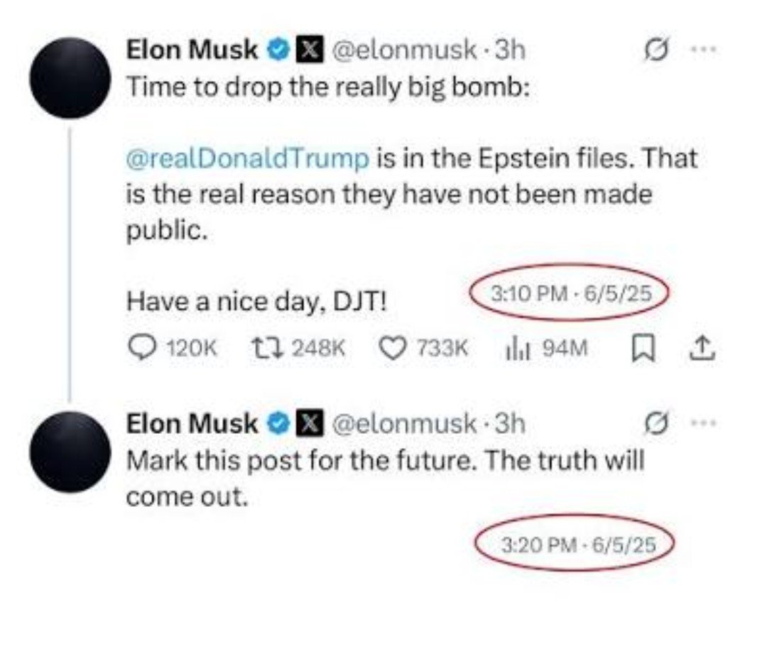 anthonypesec's tweet photo. Elon Musk on Trump: https://t.co/1oVzZLUGM4
