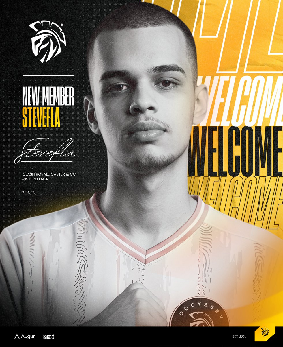 Rebo_Twitch's tweet photo. 🎨 Recent Designs

Roster announcement &amp; Welcome card for @Oddyssey_offcl 🔥 Stay tuned for what is about to come.

#ODS #RisingEmpire #Design https://t.co/xTYuKaFsQP