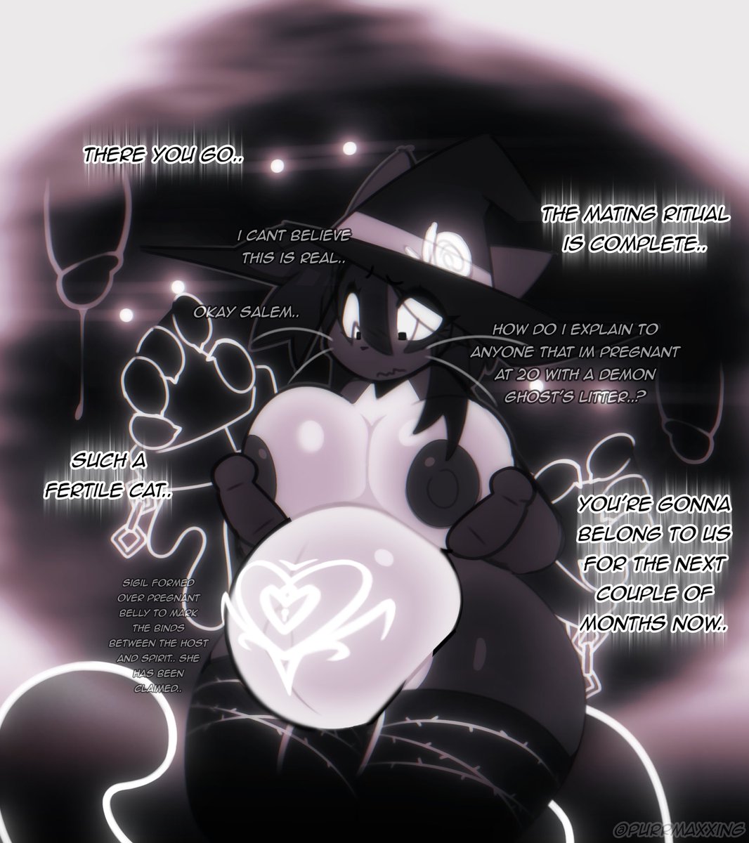 purrmaxxing's tweet photo. witch kitty :3c https://t.co/R0ZydKjcnI