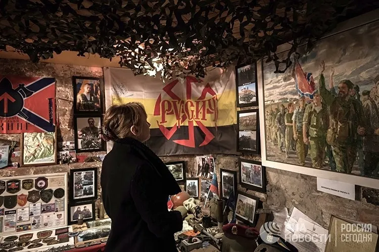 lulugontijo's tweet photo. @scotthortonshow Scott, i really like you and your antiwar stance. But u also have to acknowledge that there are A LOT of nazi military formations in the Russian side. https://t.co/IyC7qWqznY