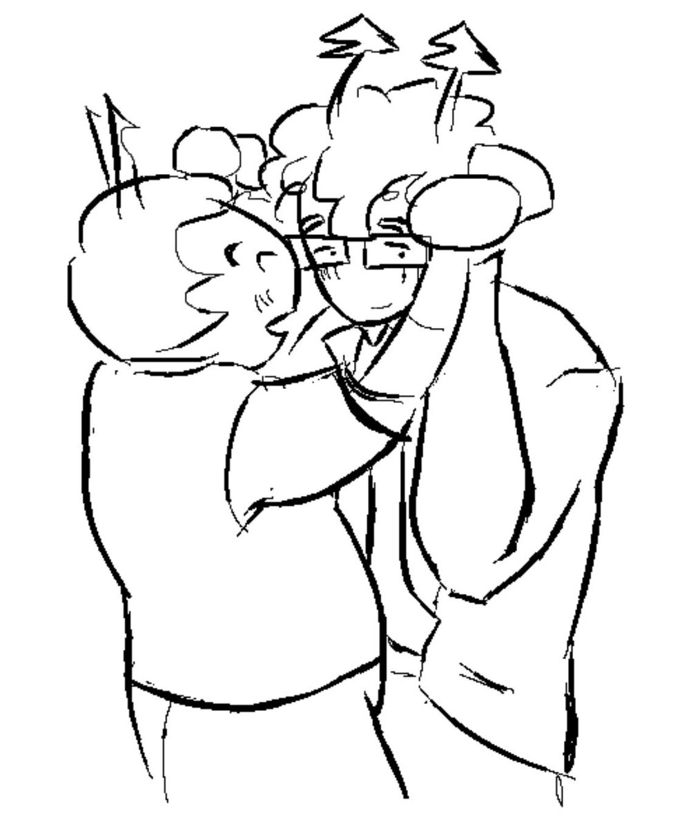 galekhyume's tweet photo. DAY 8 YUMETOBER!!! I think they both know how to dance but in different ways. Galekh has researched ballroom dancing but has little practice and Solano dances like he’s an extra for a party scene in a kids coming of age movie. HIT IT, BOYS!!! https://t.co/cic3w7vAFv