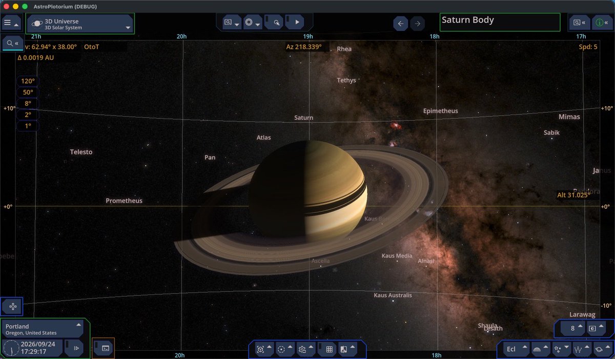 iktkg2's tweet photo. 2D &amp; 3D planetarium: AstroPlotorium for MacOS
https://t.co/mqFLclCn3I
User Manual:
https://t.co/7ANN7V5sqX

#space #astronomy #solarsystem https://t.co/ksfGewtOSu