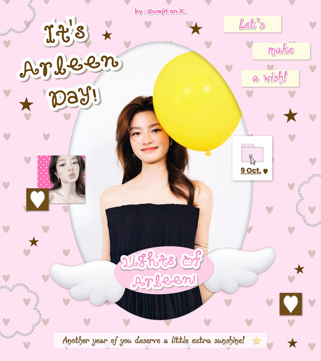 uwjit's tweet photo. ᅠ
Hi, tolong bantu repost, ya! Makaci. ⁠♡

ⓘ . .🎈 today's Arleen @corarleen < #LightsOfArleen > b'day! 🎂 She wants to sprinkle some a slice of cake with FREE bundle edit pricelist &amp; QR deco for 2 lucky winners! Scroll down for more!

🕘 end : now - 21.00 wib.

t. #zonauang https://t.co/3VMBNqfr1j