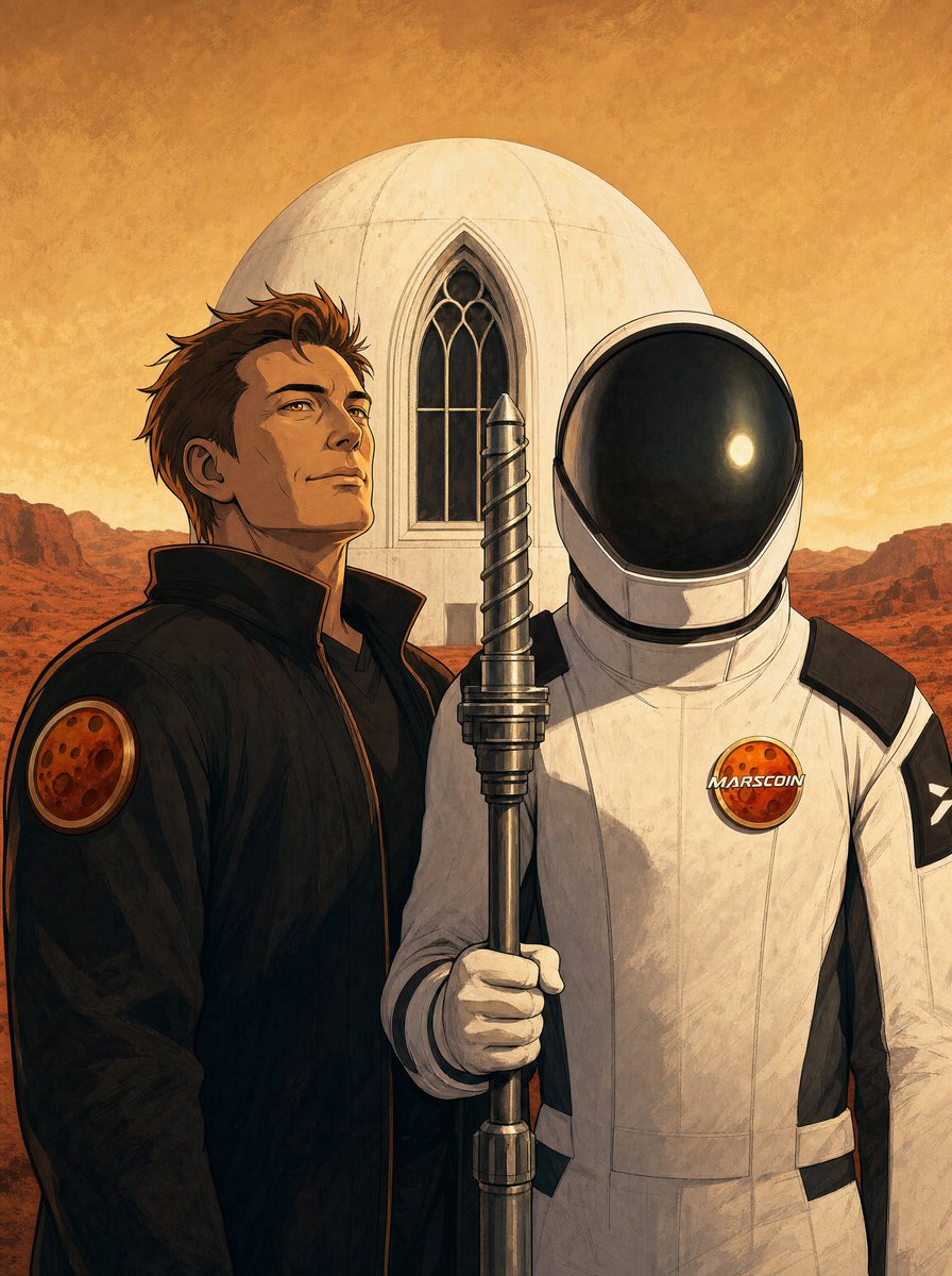 bnbMarsCoin's tweet photo. Rockets first, Economy next.
$MarsCoin https://t.co/uvcuT4u4NP
