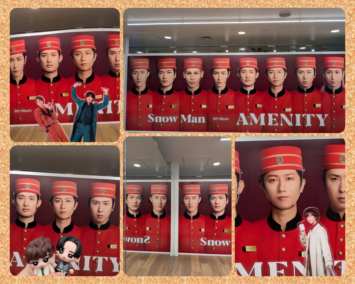 motomi_monkey's tweet photo. 年内はずっと多忙です

この日のこの時間しか行けないと一本釣りで申し込んだ渋谷タワレコのパネル展に行ってきました😄

前回と時間配分が違ったのでゆっくり撮影📷️

渋谷に向かう道中でTEA LATTE と恋ときと、あとカラシトのところにも行ったので思い出コラージュ🌟

他も行きましたがXでは割愛🙇 https://t.co/g6MhVLPCiw