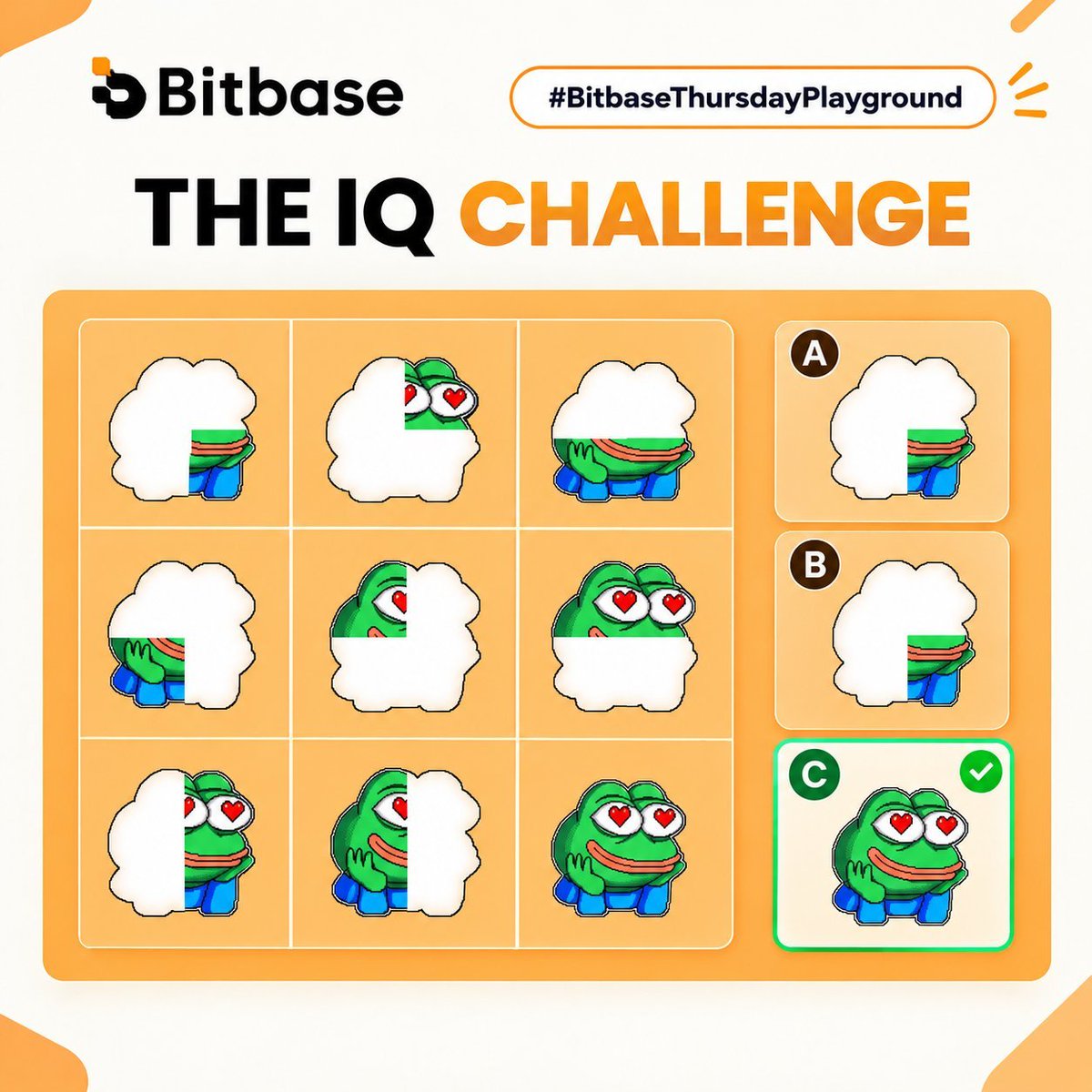RaeesCryptoX's tweet photo. @Bitbase_Ex My answer is "C" for sure
#BitbaseGems #BitbaseThursdayPlayground https://t.co/L027hC1b3R