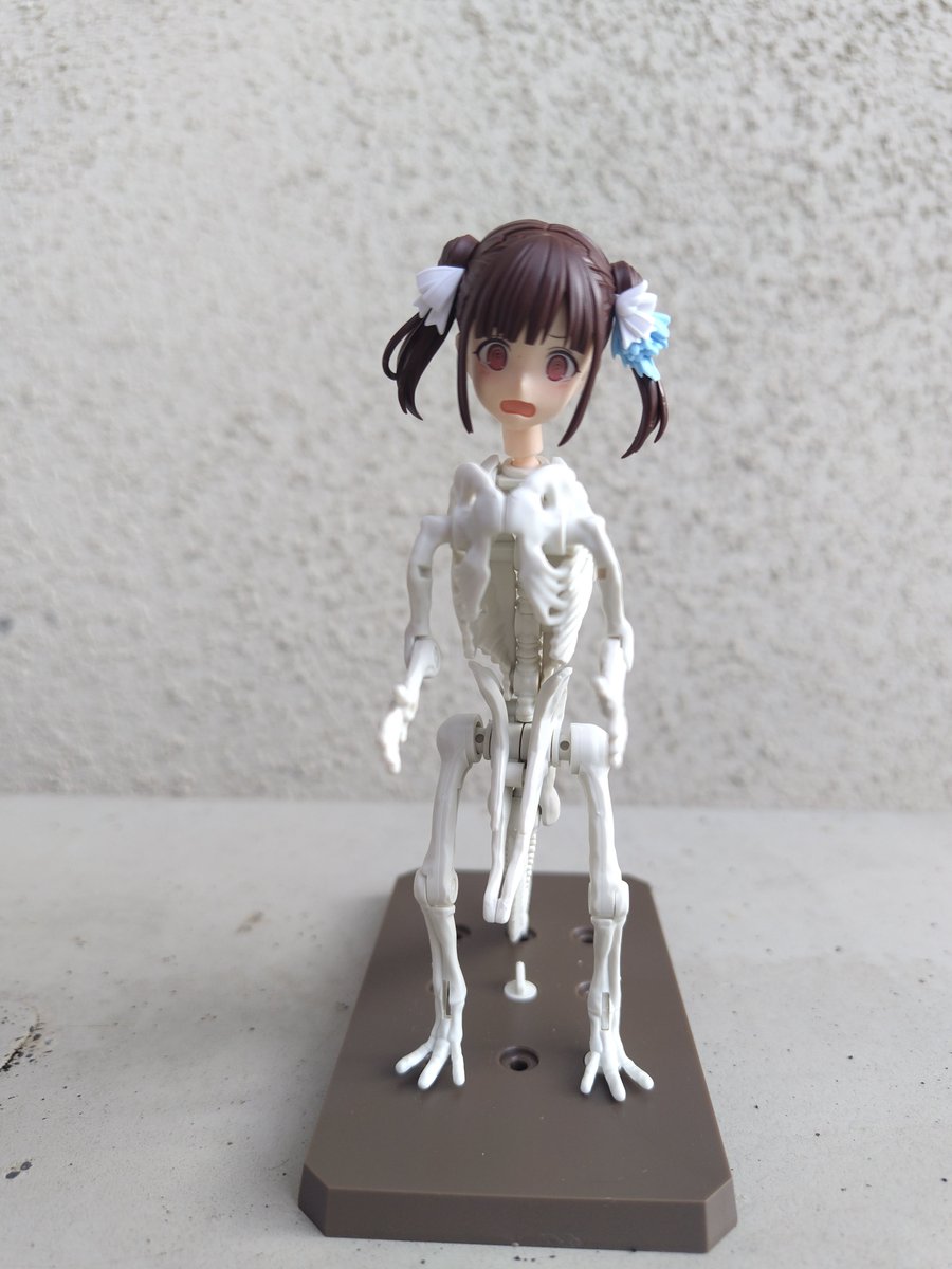 SEuAB3tvydtue2z's tweet photo. 恐竜娘爆誕！

なぜバンダイがイグアノドンをこのスタイルで販売したか理解した(笑)
#30ms
#プラノサウルス

少々ボールジョイントはキツイので自己責任でお願い致します。 https://t.co/NZha6ooOjY