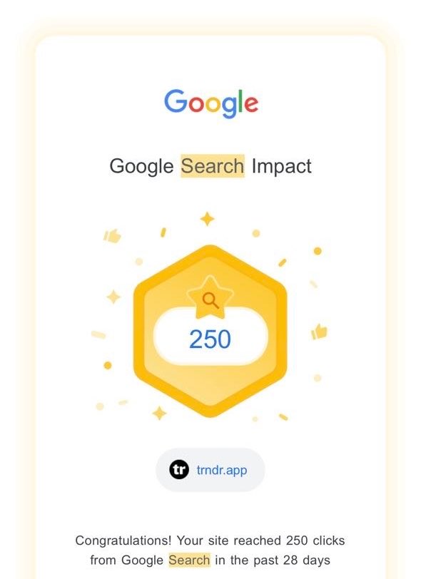 __plotnikova's tweet photo. starting to see early results from the SEO/GEO automation i built for Trender https://t.co/HzaddxXf3X