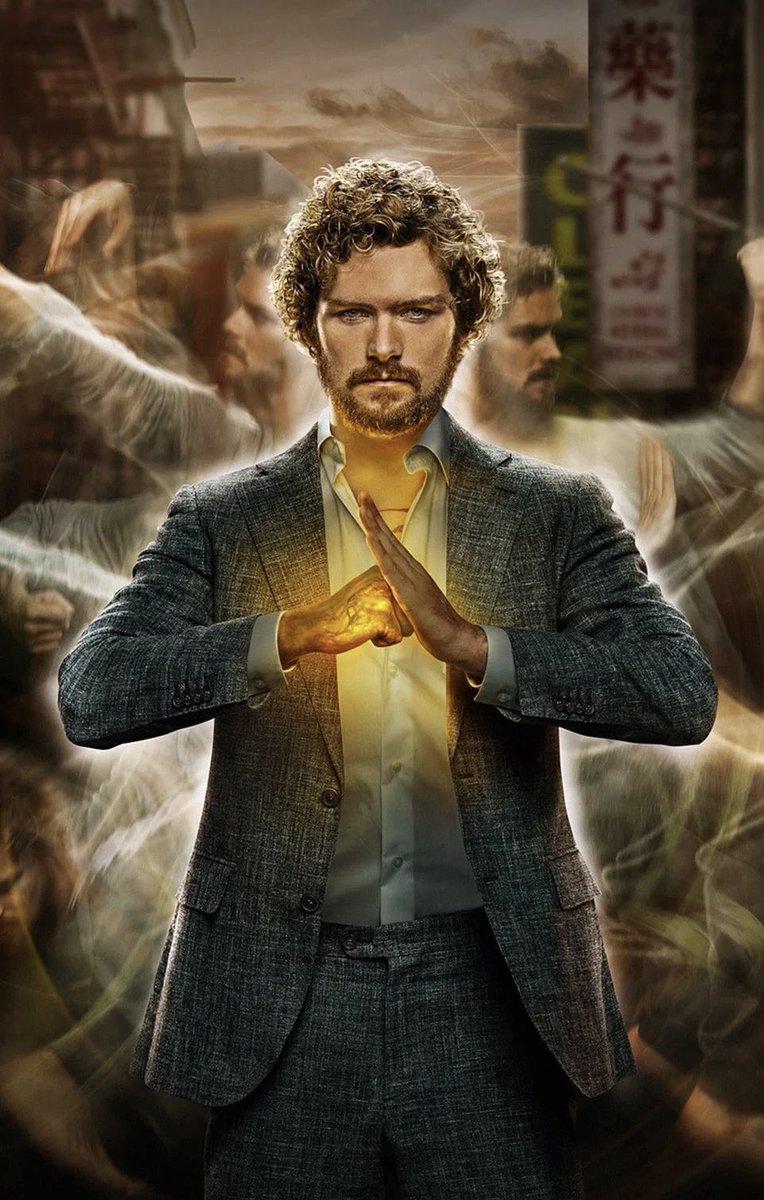 DiscussingFilm's tweet photo. Finn Jones says he believes his Iron Fist is a more mature &amp; powerful character in his return to the MCU after his 8 year absence.

“I think he's experienced a lot of grief along the way that has forged him into a more wiser &amp; mature character.” https://t.co/ji8GbDo2wq