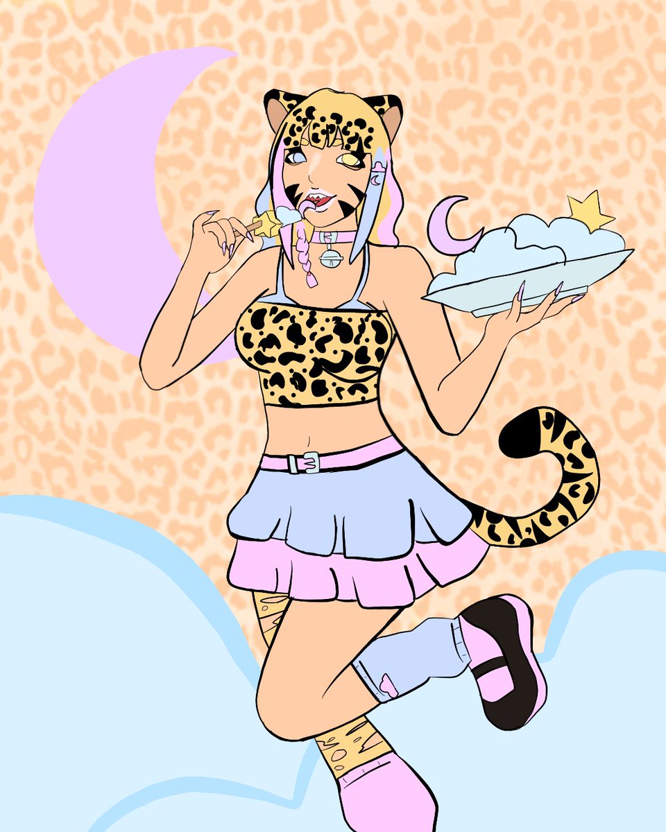 NyanhoMiko's tweet photo. Onyasumi!
You don’t need that dream, right? Then don’t mind if I do!
Nyanho, I’m Miko, your local gyaru dream eater tilcayo!!
🎨: #Mikoartz
I’m starving… you wanna take a nap? https://t.co/fXz0Ws9zN4