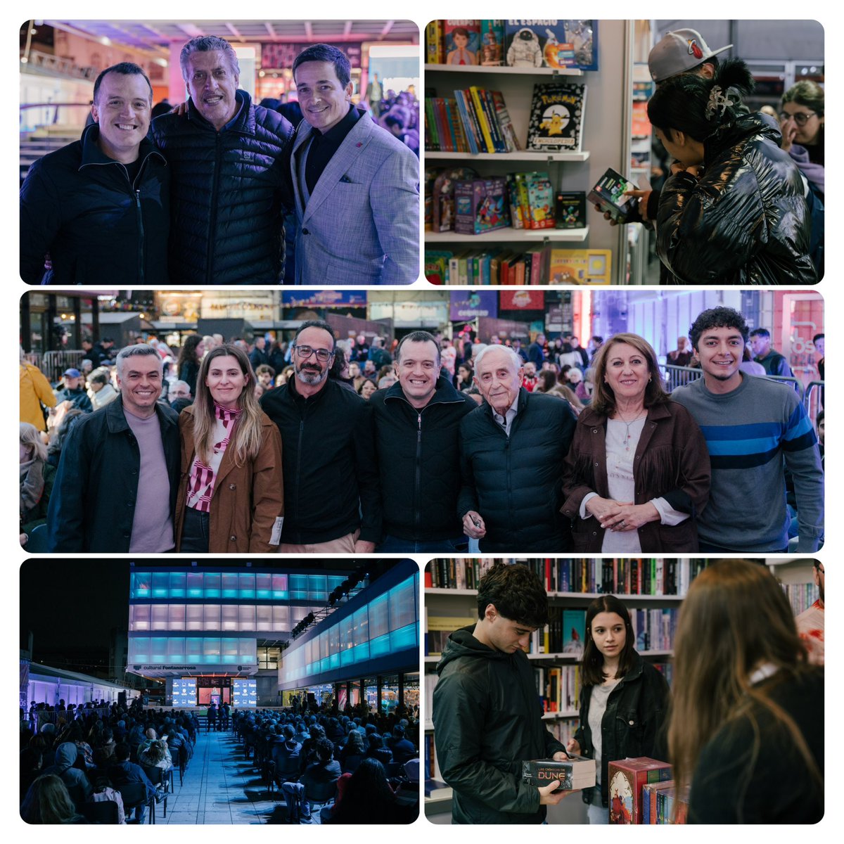 jqnblanco's tweet photo. La Feria Internacional del Libro es un punto de encuentro para compartir ideas y descubrir nuevas historias. Hasta el 18 de octubre se puede visitar en el @C_Fontanarrosa 📚 🙌

Rosario es una ciudad que produce cultura, promueve el conocimiento y genera espacios para compartir y aprender.