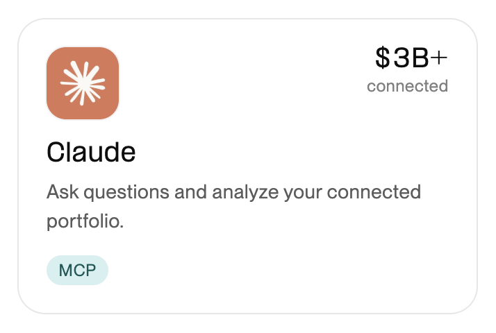 terry_ma's tweet photo. We just crossed $3B in brokerage assets connected on Claude with the SnapTrade MCP. If you use Claude and want to analyze your portfolio, this is a no brainer.

https://t.co/cSi1q2FQ4X https://t.co/84nv9Hs2PQ