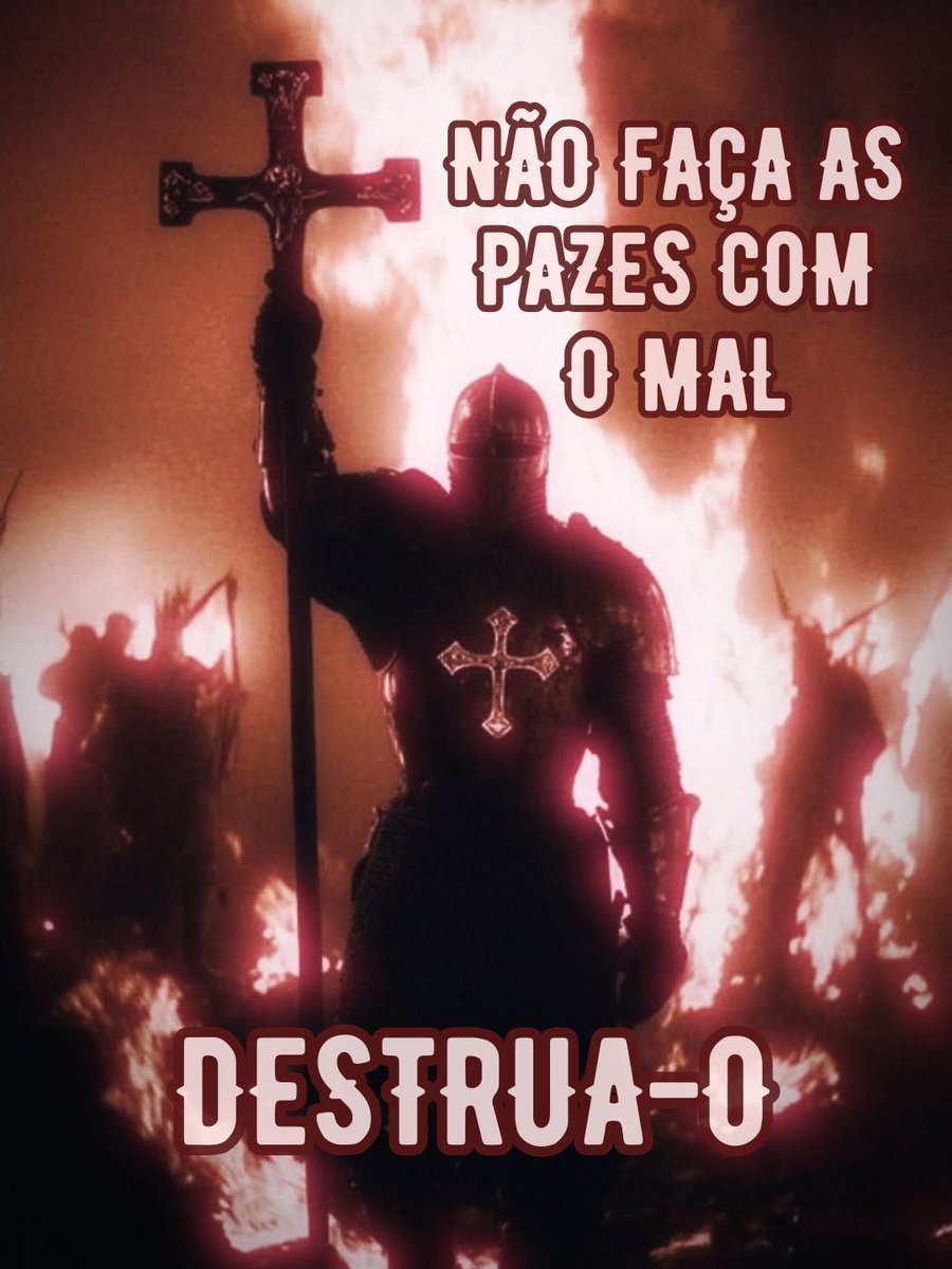 abracetradicao's tweet photo. Nós estamos em guerra contra demônios. https://t.co/jQuNTwrAaQ