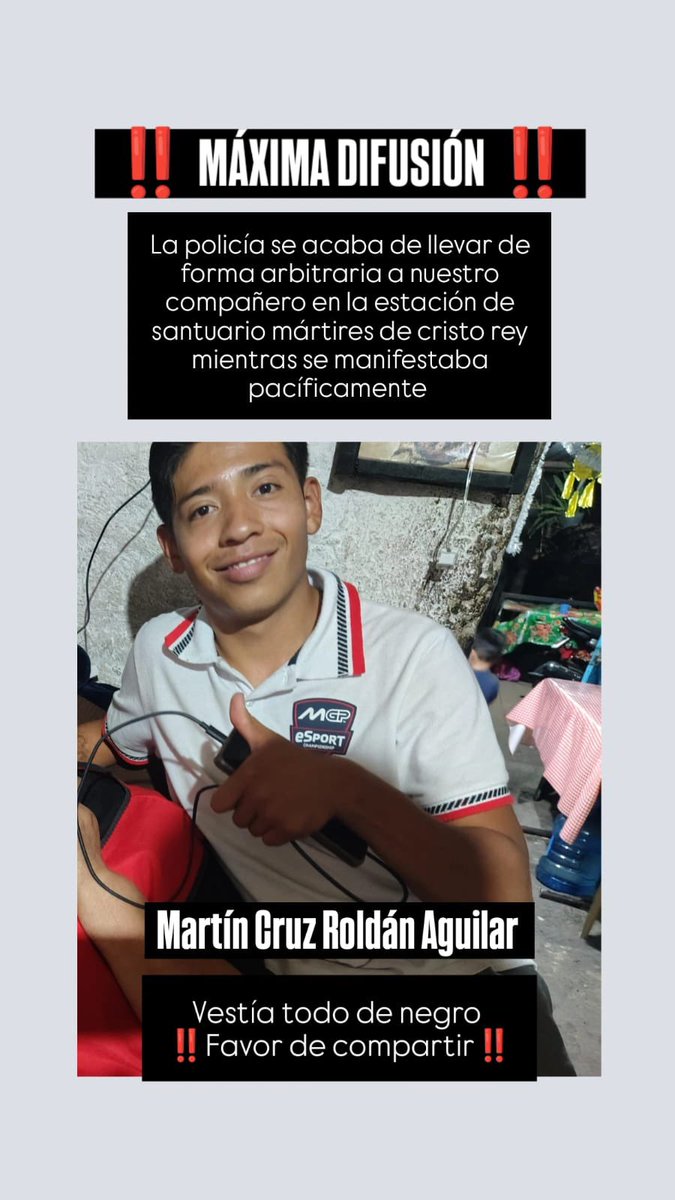 imdecac's tweet photo. ⚠️ #ATENCIÓN| Exigimos la libertad inmediata de #MartínCruz vecino que se manifestaba para exigir #AguaLimpia. 

Gobernador @PabloLemusN @PoliciaGDL @FiscaliaJal @CEDHJ #ProtestarEsUnDerecho, exigimos se garantíce la seguridad de toda la población en las #ManifestacionesPorElAgua https://t.co/9sE4aNktNp