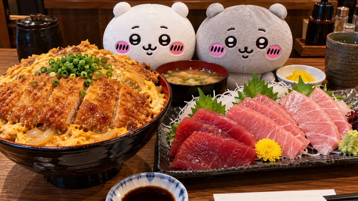 rose_schwartz3's tweet photo. ちいかわとぐれかわを連れてガッツリ食う昼間
#飯テロ 
#ちいかわ 
#ぐれかわ https://t.co/iKq7TWRwMD