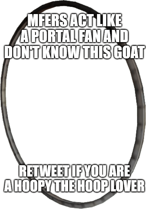 Sal_Predebut's tweet photo. hoopy the hoop portal meme https://t.co/imV6vUVWV0