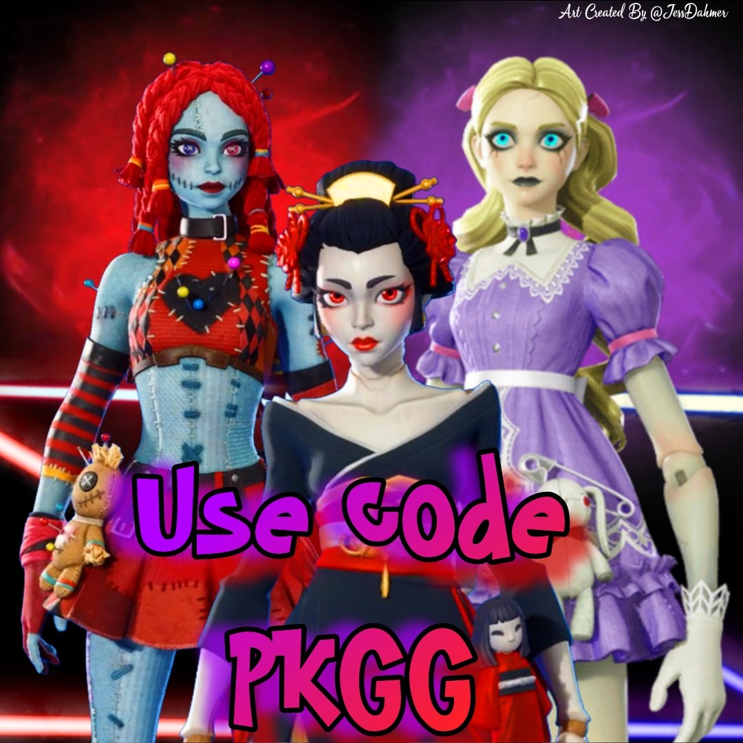 JessDahmer's tweet photo. THE LOST DOLLS ARE ARE HERE NOW! 👁️🩸
Creepy, cursed, and ready to haunt your locker. You DO NOT want to miss this drop.
If you're picking them up, please consider using code PKGG in the Item Shop - it helps my hubby (@pk_georgie ) a ton! 🖤

#Fortnite #FortniteXTheLostDolls https://t.co/moFEadlIVR