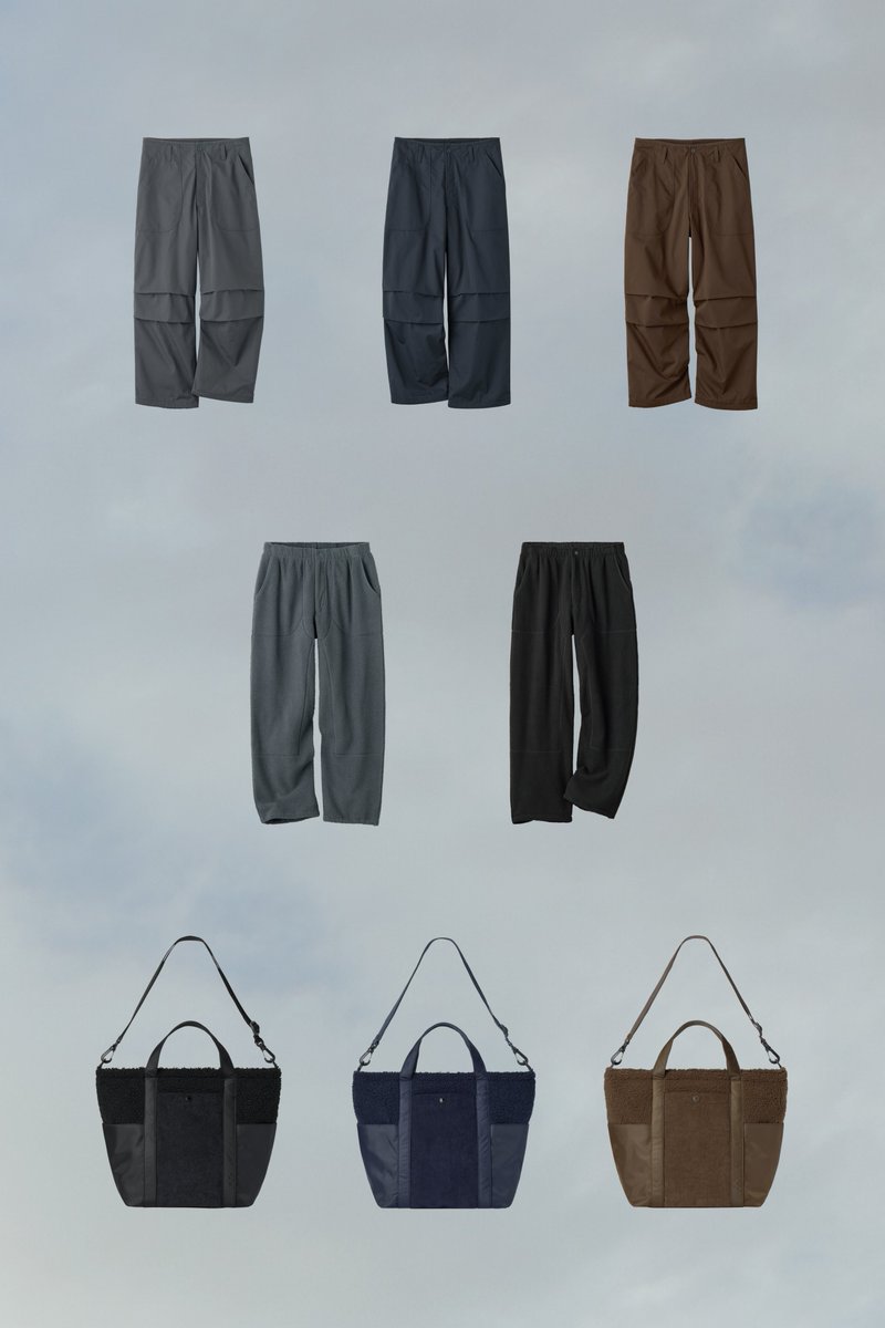 gu_global's tweet photo. 予告 ​

ENGINEERED GARMENTSとのコラボレーション第三弾が登場​

​今シーズンのテーマは「Daily Expedition」​

​街での生活を探検のフィールドに見立て、機能服やアウトドアウェアから着想を得たラインナップを展開​

​10/12(月・祝)オンラインストア先行予約販売開始 ​
10/26(月)全店販売開始 ​

​詳細はこちら👉​https://t.co/G56yErx65T