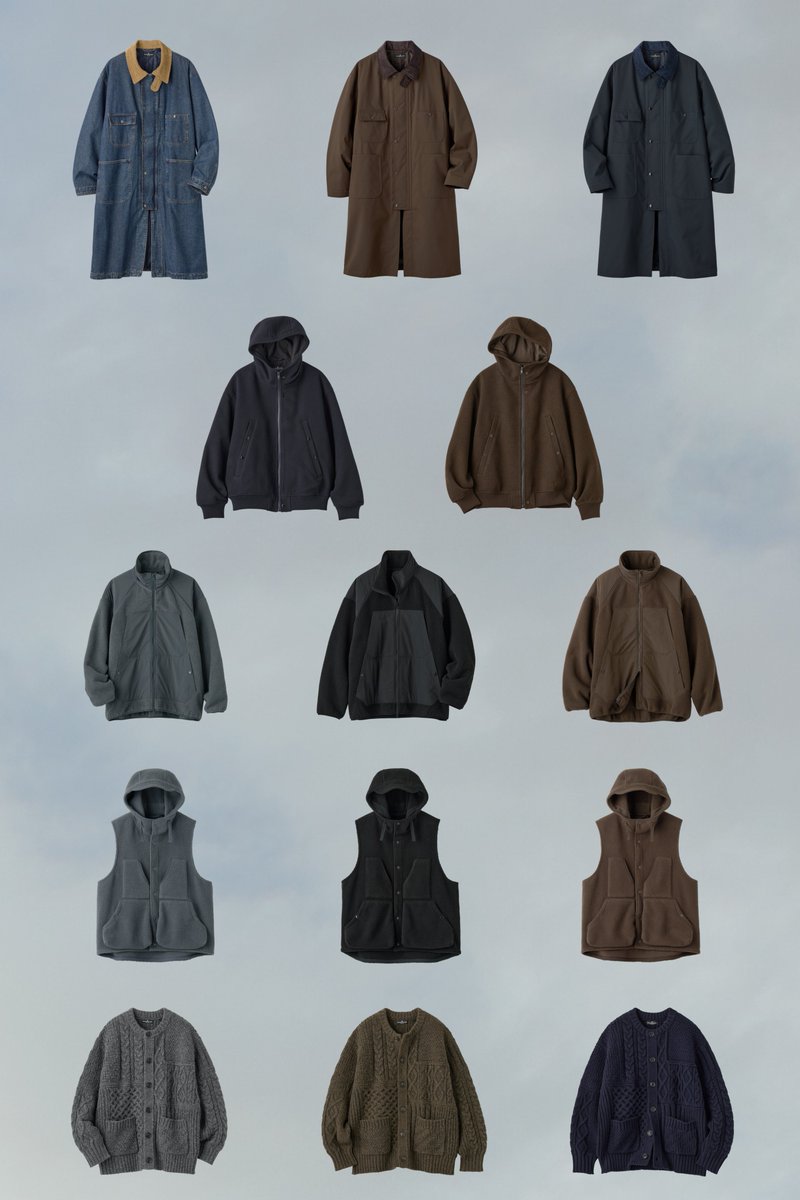 gu_global's tweet photo. 予告 ​

ENGINEERED GARMENTSとのコラボレーション第三弾が登場​

​今シーズンのテーマは「Daily Expedition」​

​街での生活を探検のフィールドに見立て、機能服やアウトドアウェアから着想を得たラインナップを展開​

​10/12(月・祝)オンラインストア先行予約販売開始 ​
10/26(月)全店販売開始 ​

​詳細はこちら👉​https://t.co/G56yErx65T
